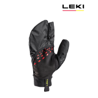 LEKI - Ultra Trail Storm Gloves - Black-Red-NeonYellow